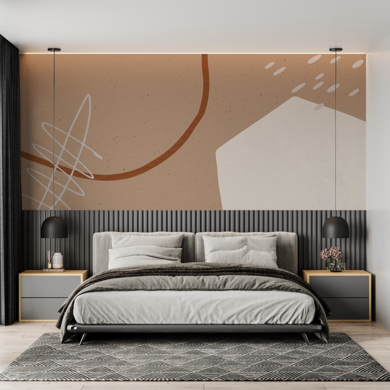 Style scandinave et cocooning papier peint mural adulte