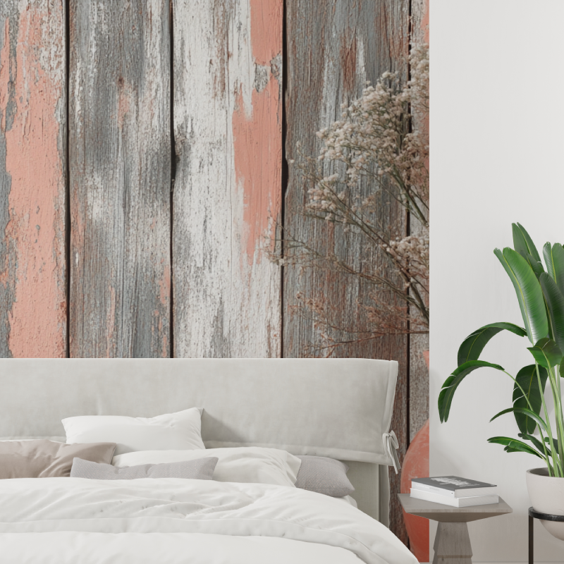 Papier peint terracotta effet b...flotte tapisserie tendance