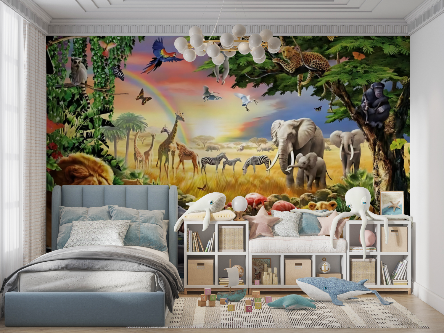 Papier Peint Animaux Savane