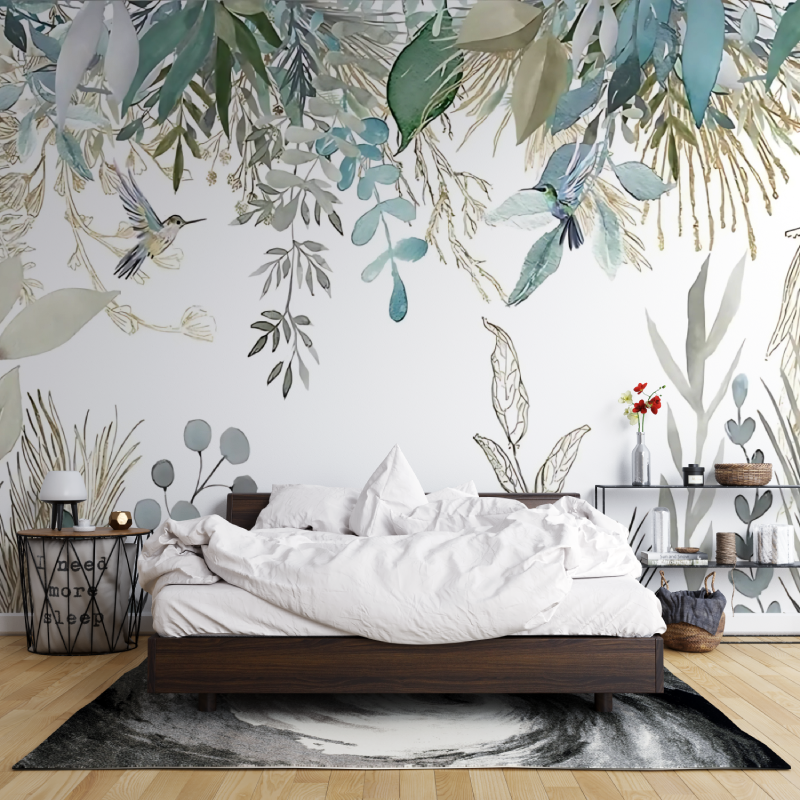 Papier Peint Décor Oiseaux