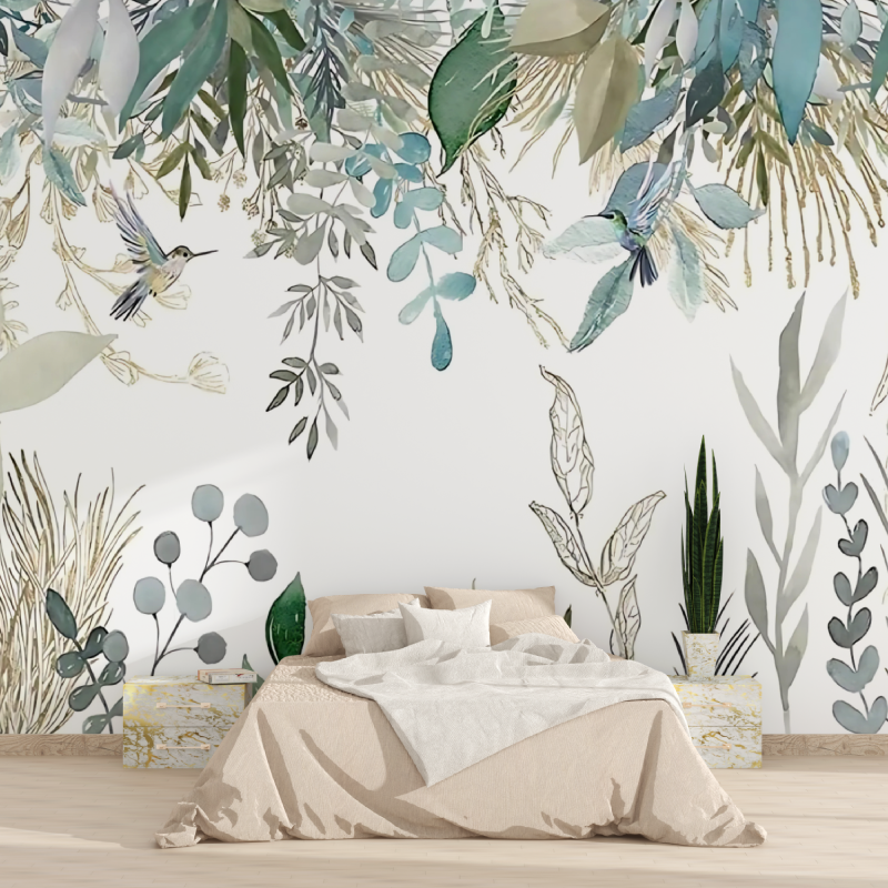 Papier Peint Décor Oiseaux