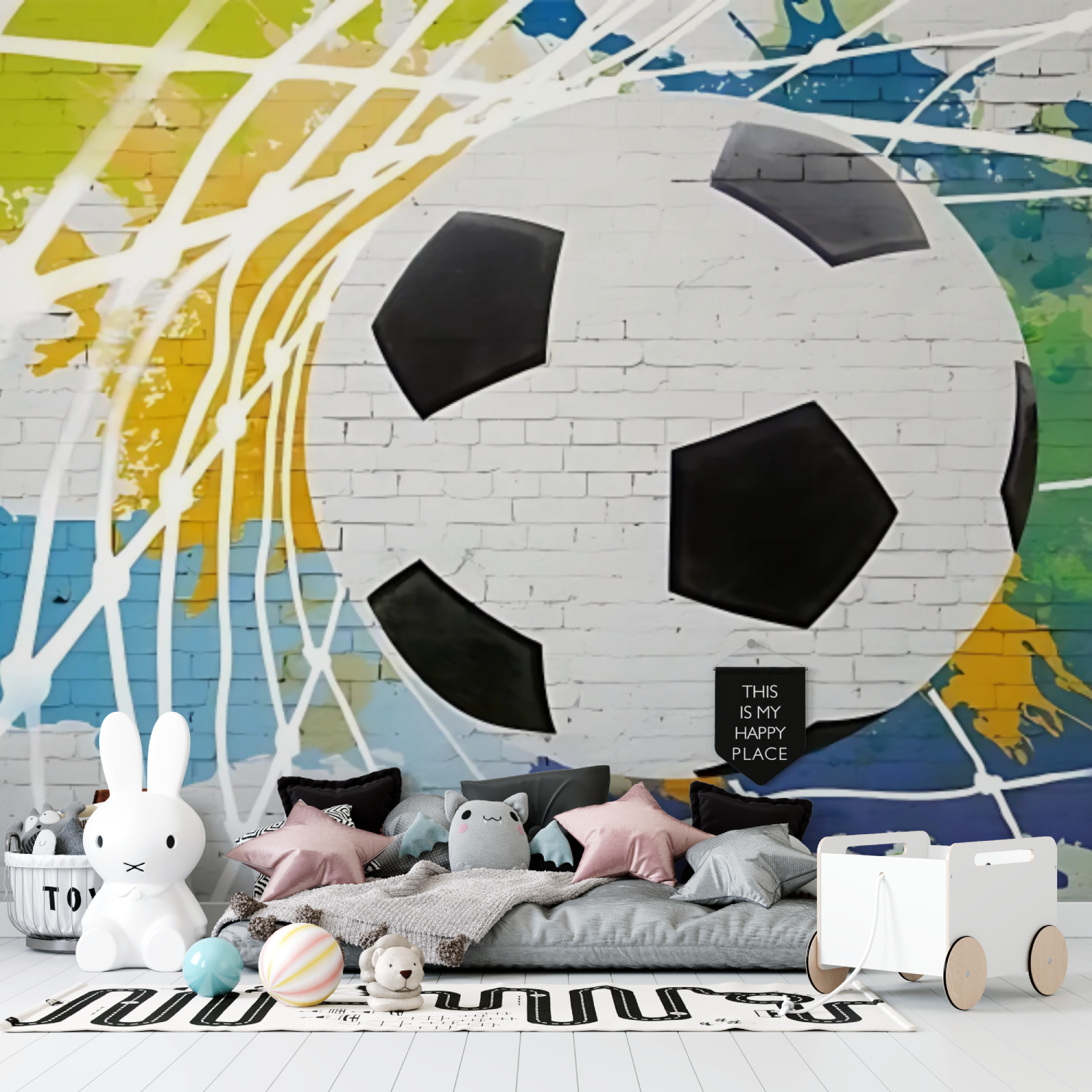 Papier Peint Foot Street Football