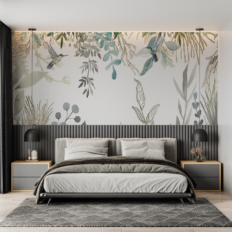 Papier Peint Naturel Scandinave