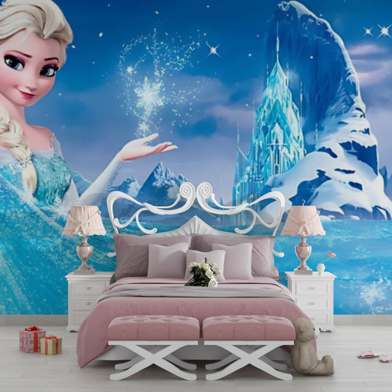 Papier Peint Reine des Neiges