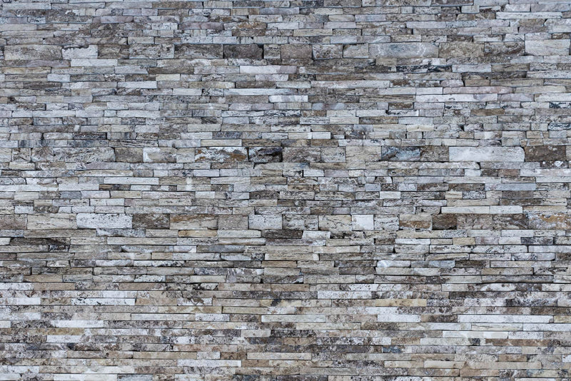 Gray 3D Brick Wallpaper