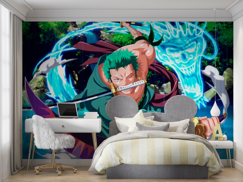 Papier Peint Roronoa Zoro - chambre de garçon