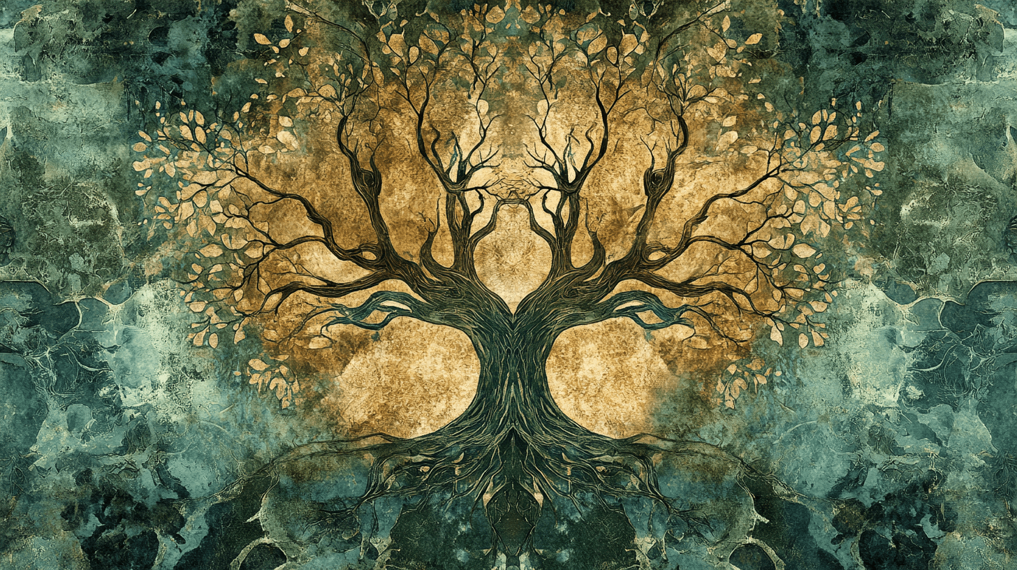 Papier Peint Arbre De Vie