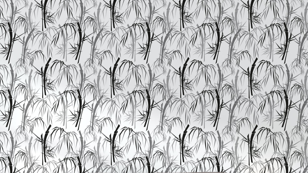 Black and White Bamboo Wallpaper