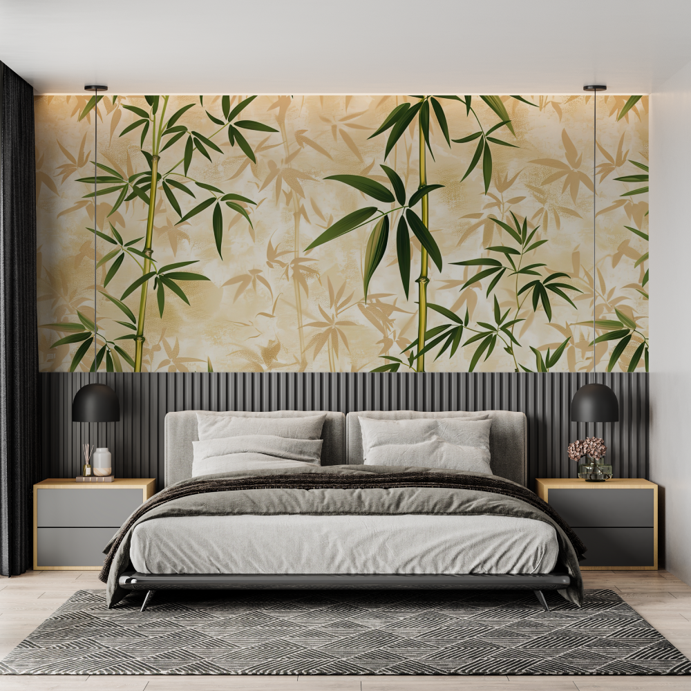 Bamboo Non-Woven Wallpaper - Second Image