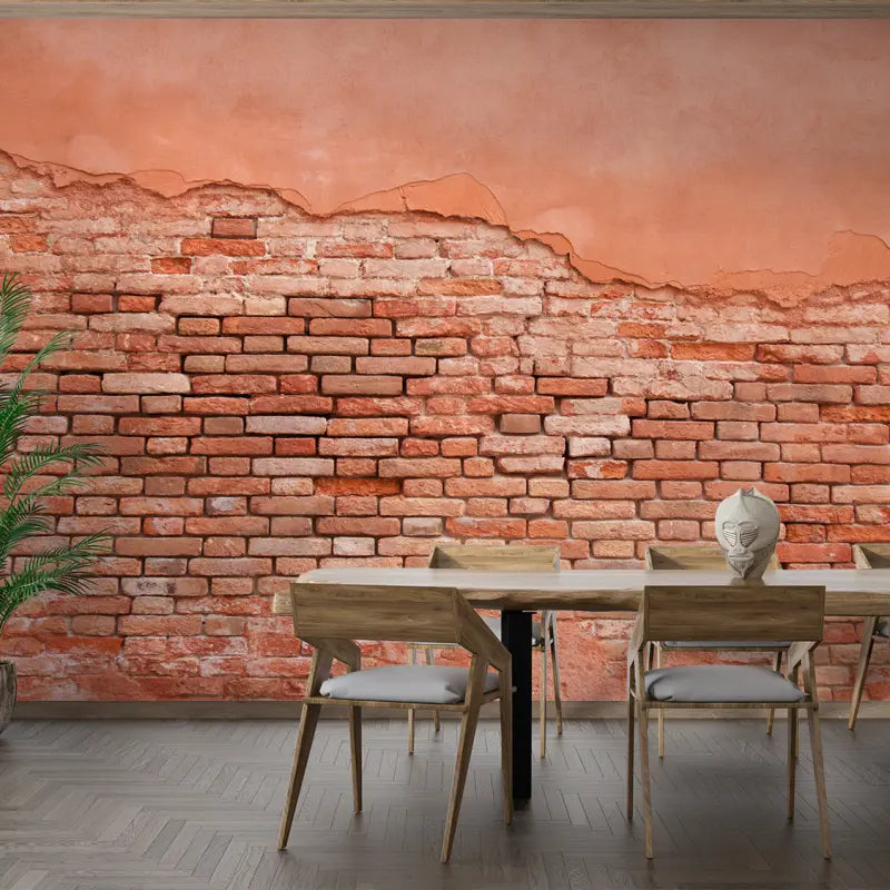 Brick Wallpaper Bedroom - Second Image