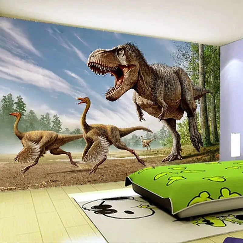 Chambre Papier Peint Dinosaure