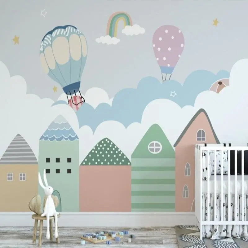 Cloud Theme Baby Room Decor - Second Image