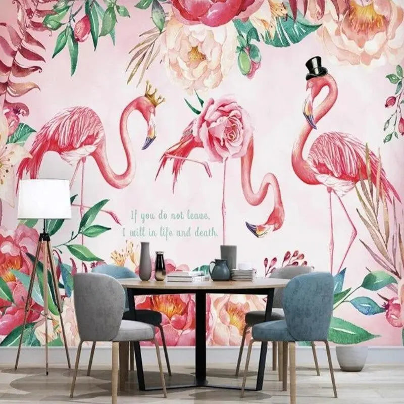 Pink Flamingo Girl Bedroom Decor - Second Image