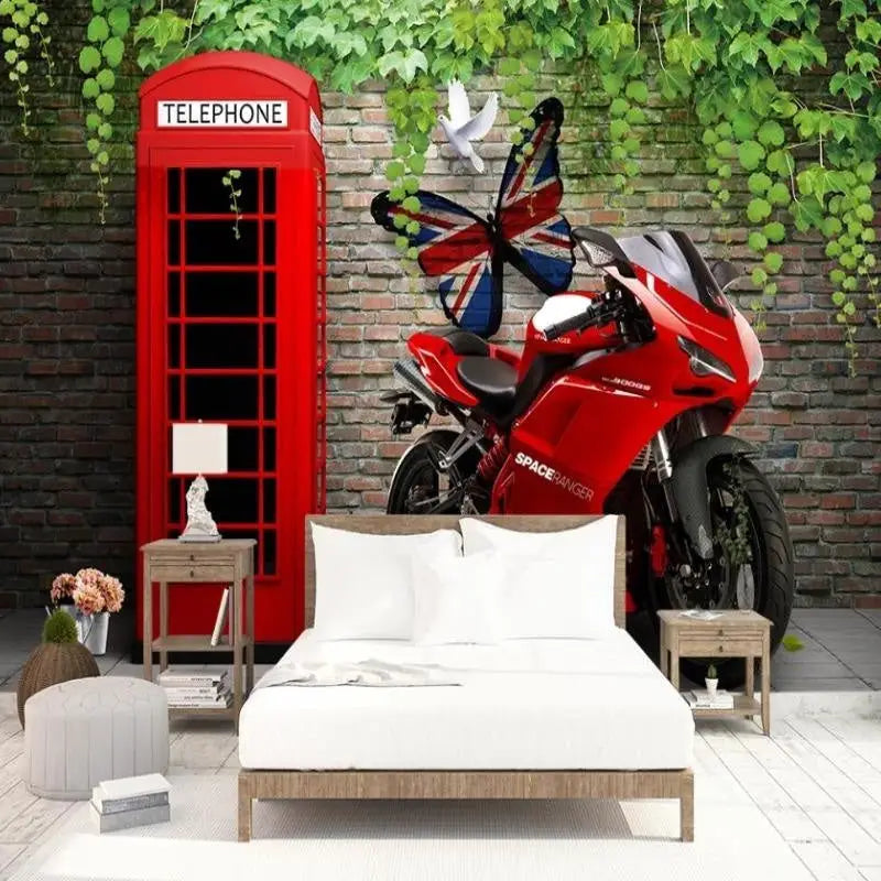 Motorcycle Bedroom Decor - Second Image