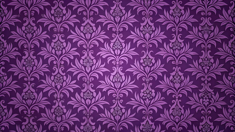 Papier Peint Baroque Violet