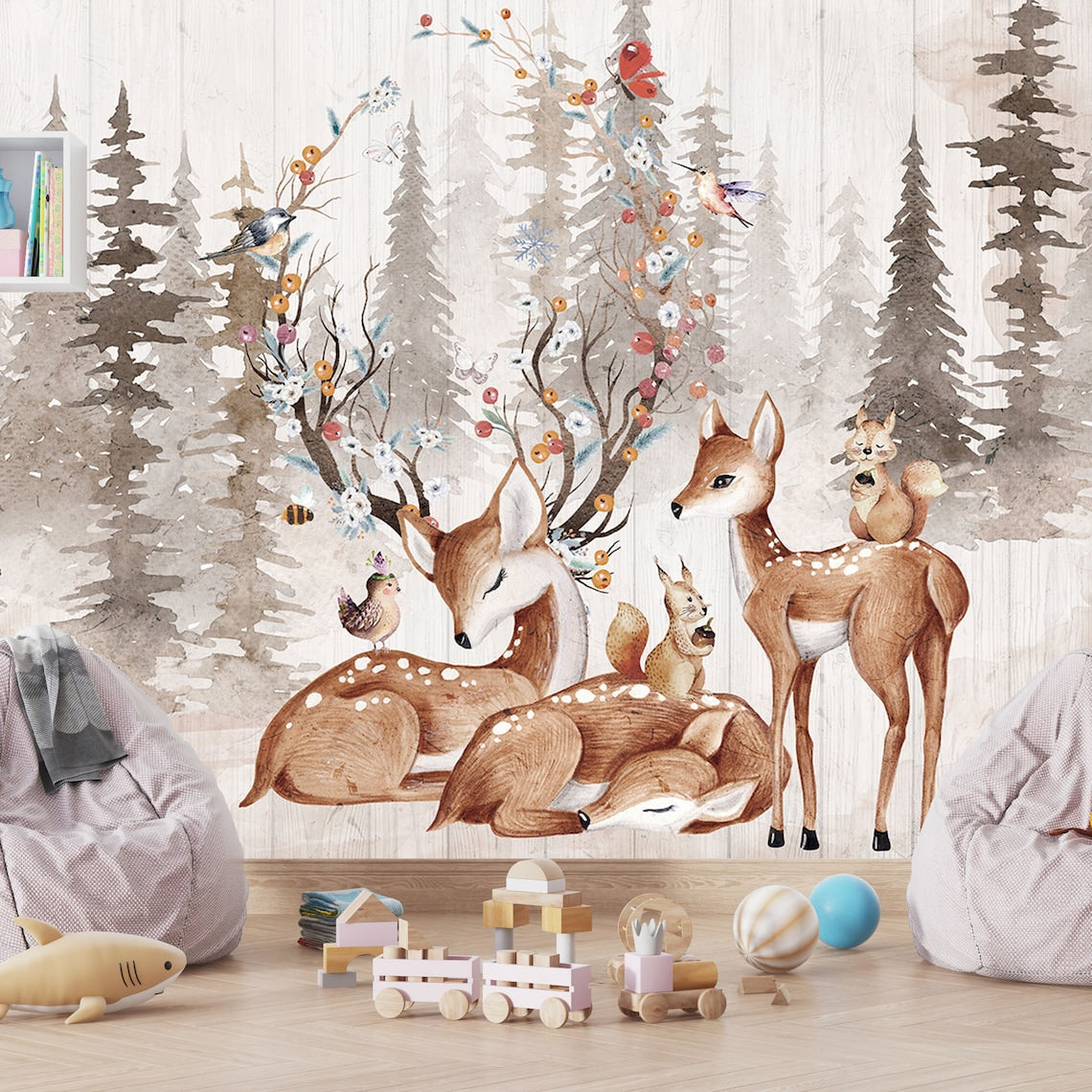 Animals Wallpaper <br/> Forest and Royal Deer