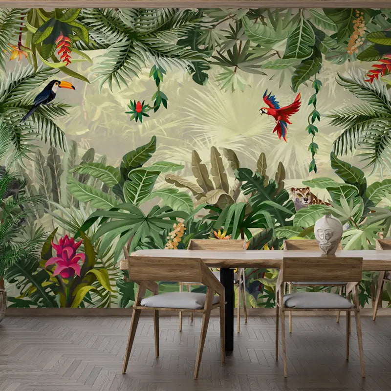 Jungle Papier Peint Feuillage