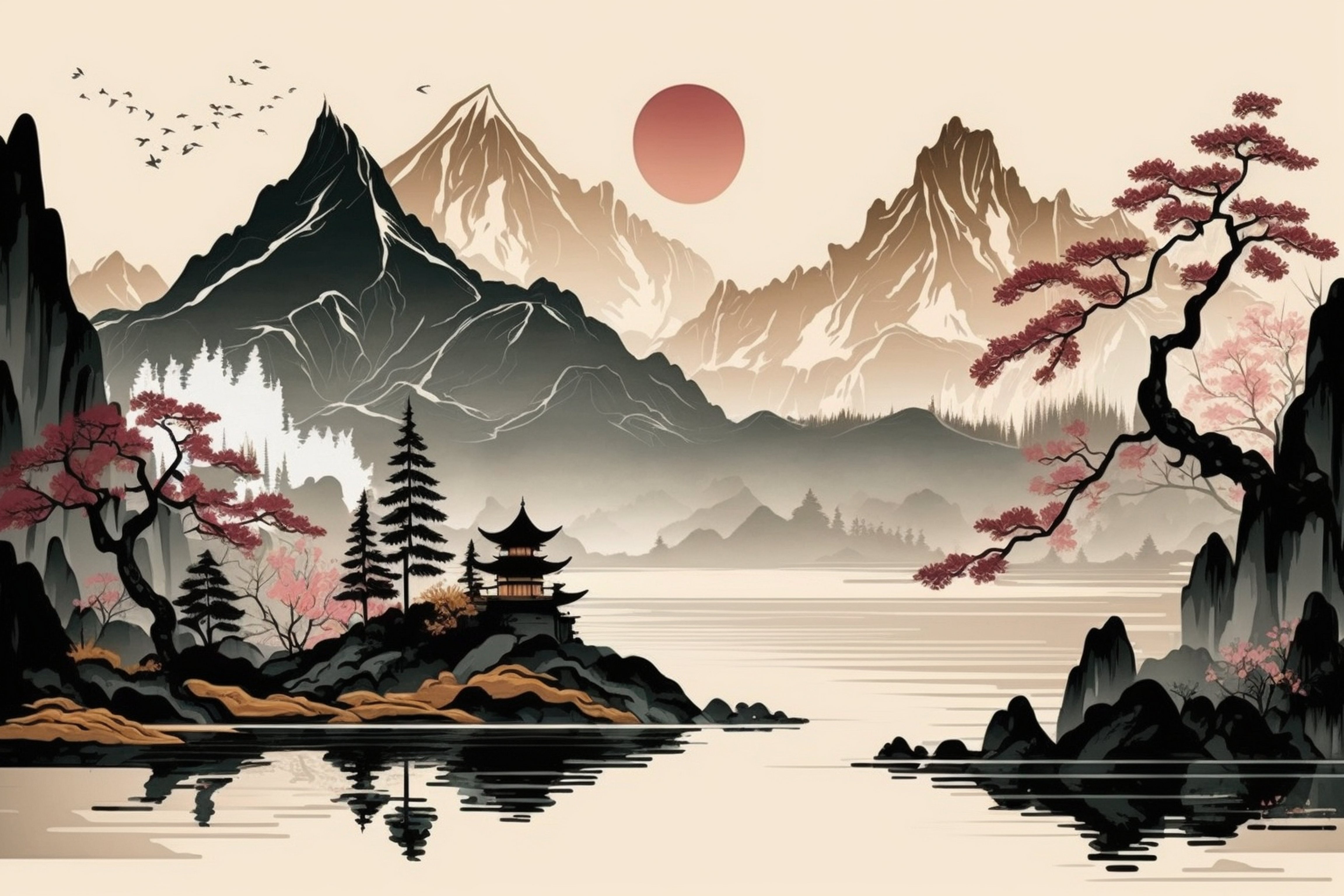 Japanese tapestry