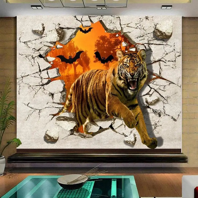 3d Tiger Wallpaper - Second Image