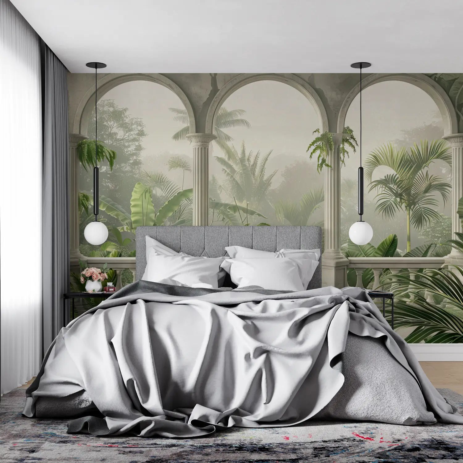 3d Trompe L Oeil Bedroom Wallpaper - Second Image