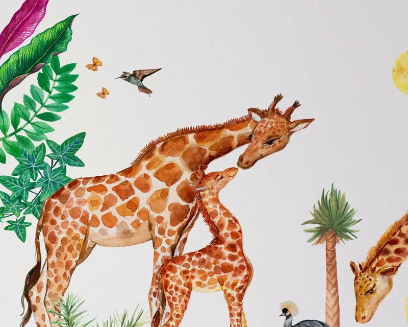 Papier Peint Animaux Girafes