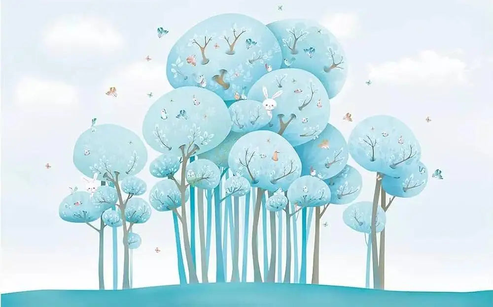 Tree Wallpaper Baby Room - Second Image