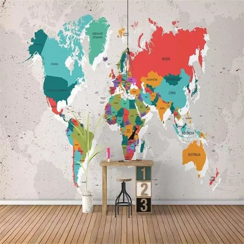 World Map Wallpaper - Second Image