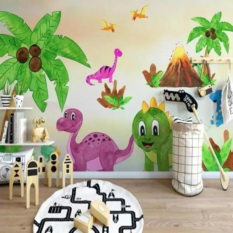 Papier Peint avec Dinosaures