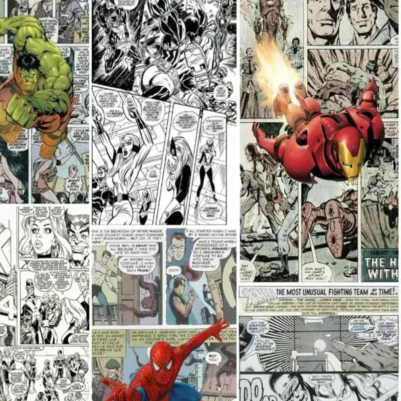 Papier Peint BD Marvel