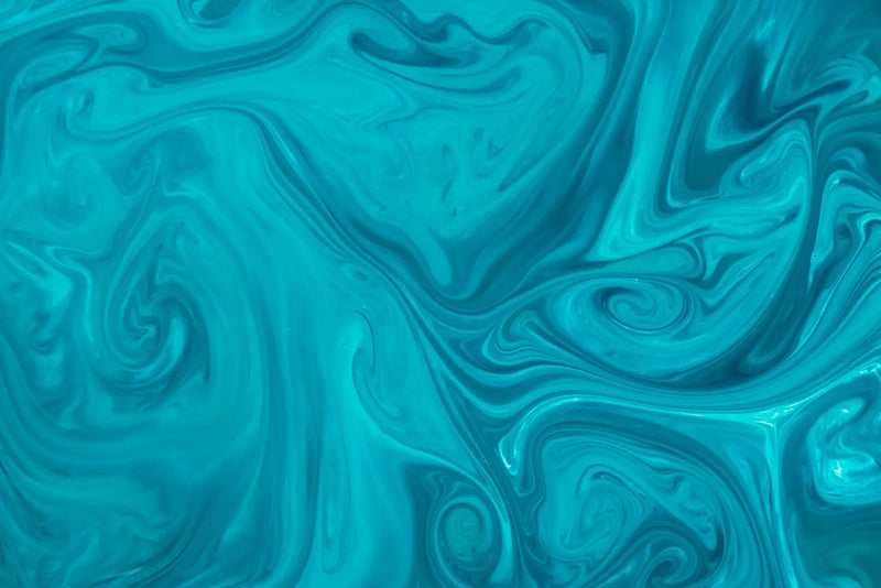 Fluid Teal Wallpaper