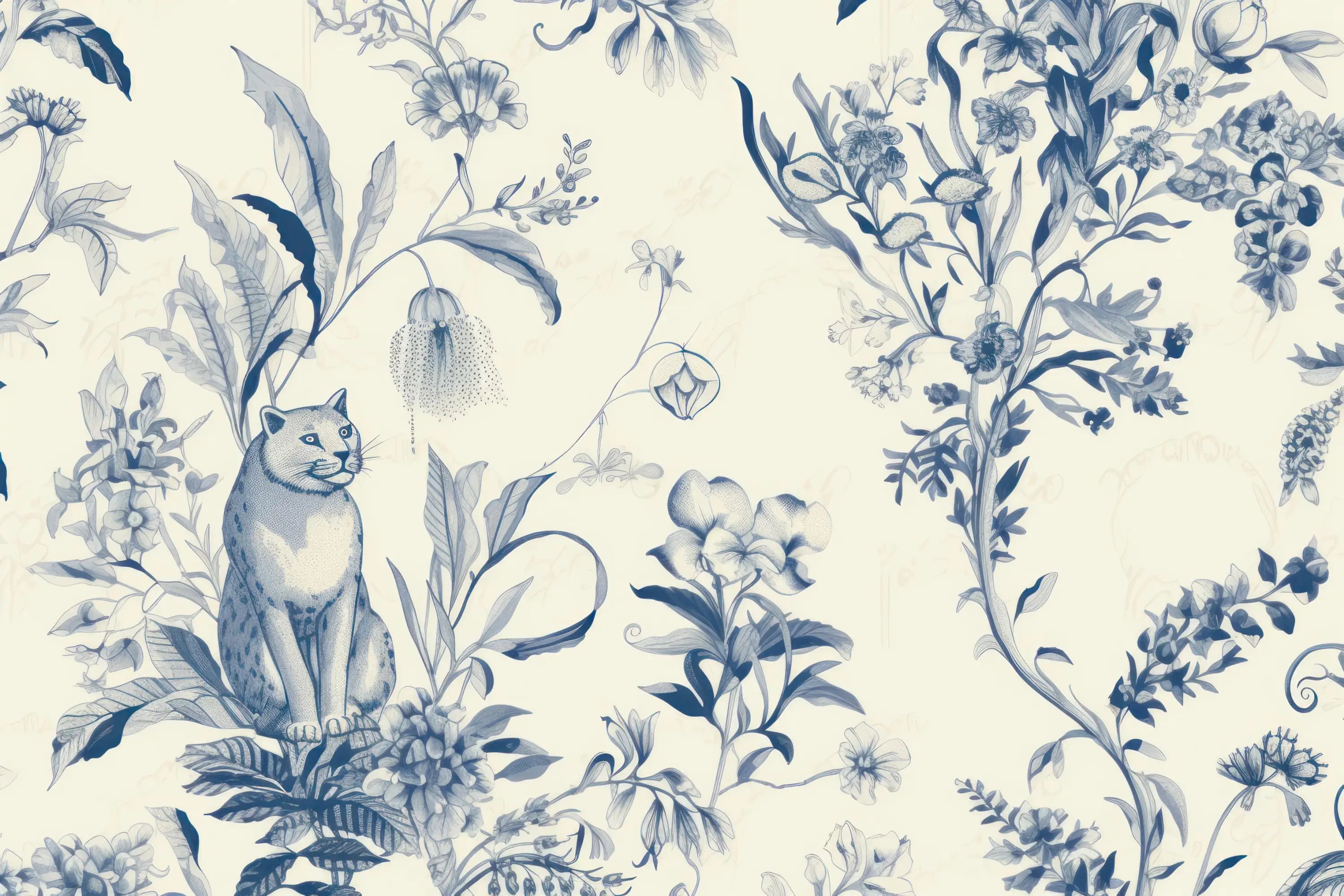 Navy Blue and White Wallpaper