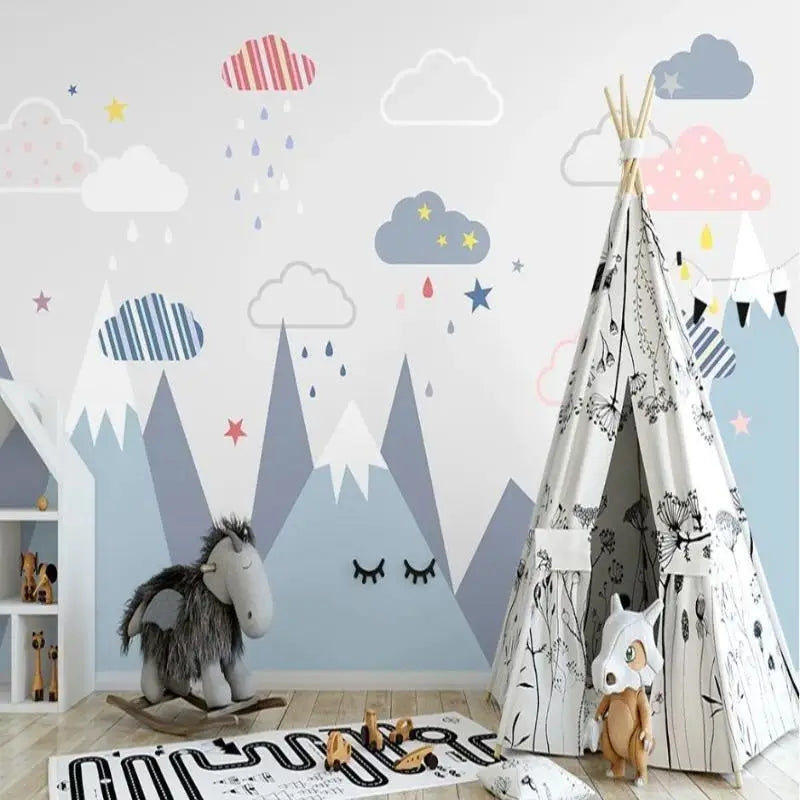 Little Boy Bedroom Wallpaper - Second Image