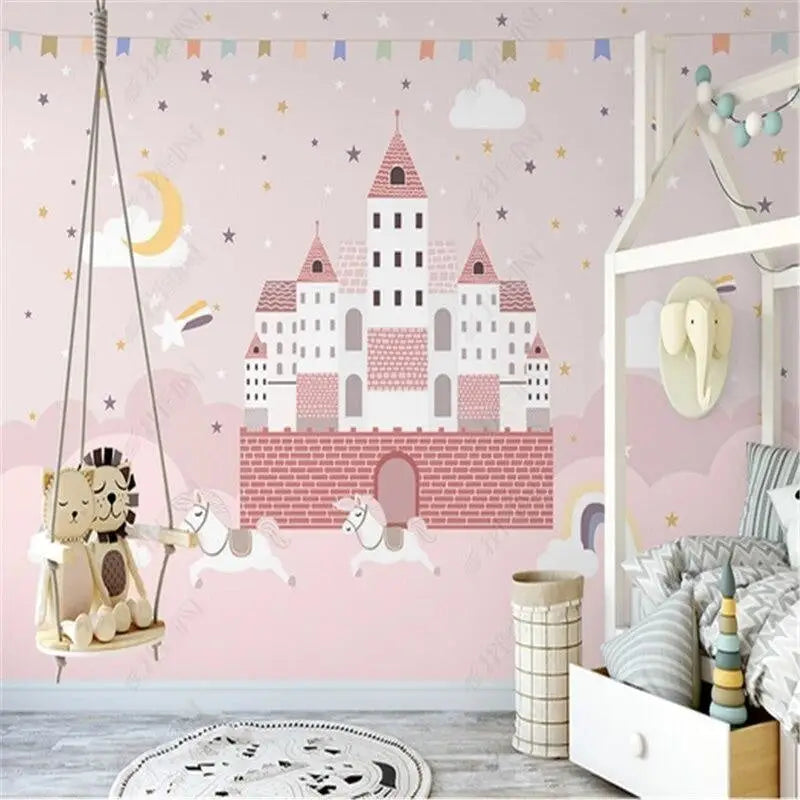 Castle Wallpaper Girls Bedroom - Second Image