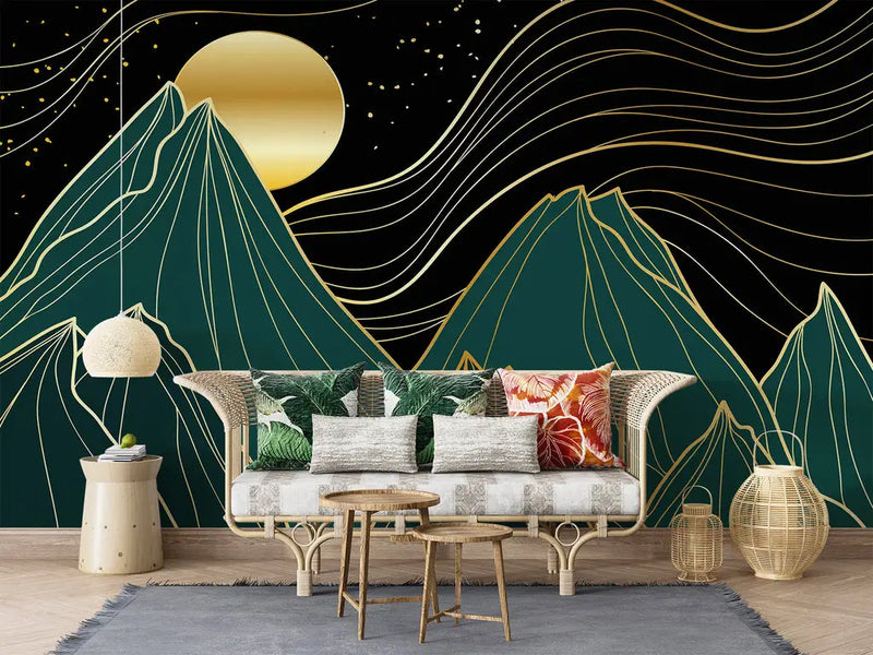 Papier Peint Deco Montagne