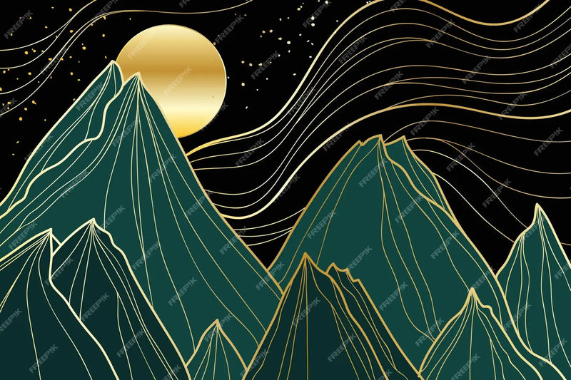 Papier Peint Deco Montagne