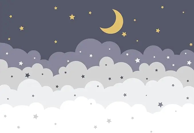 Baby Star Cloud Decoration Wallpaper - Second Image