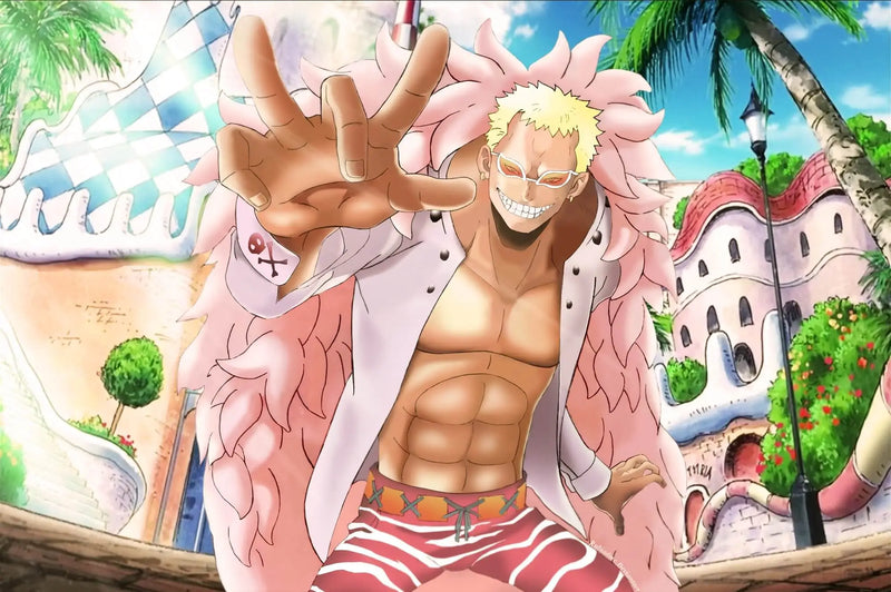 Papier Peint Doflamingo