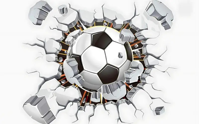 3D-Ball-Fußball-Hintergrundbild - Second Image