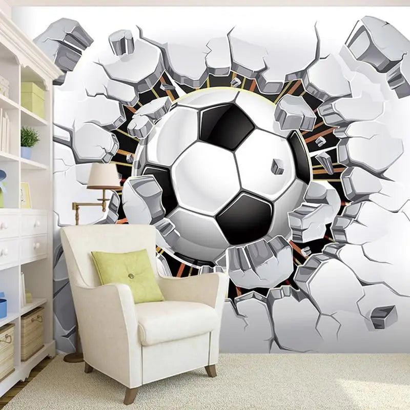 3D-Ball-Fußball-Hintergrundbild - Second Image