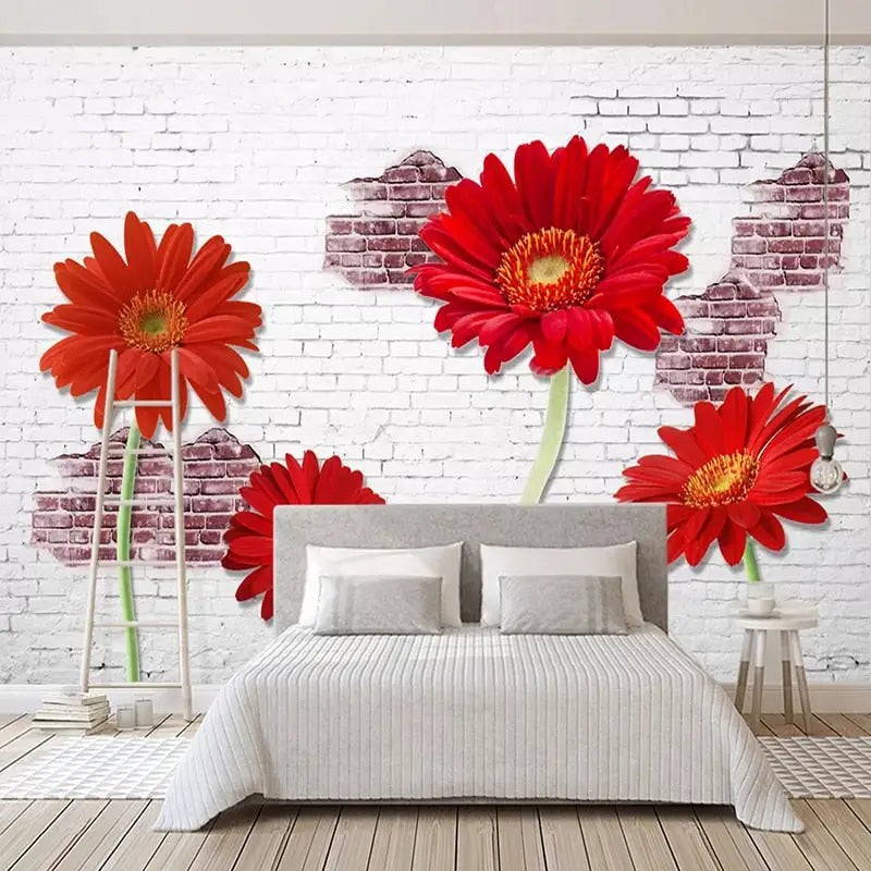 Papier Peint Gerbera