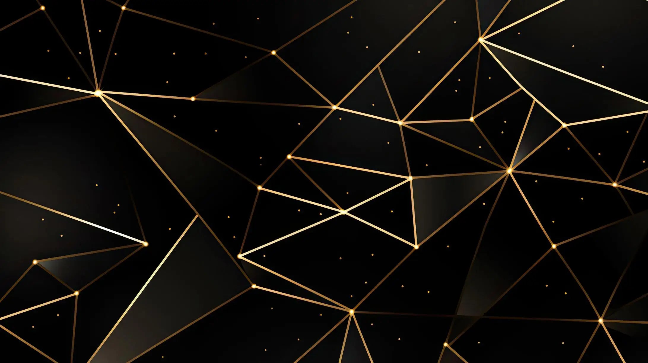 Black and Gold Graphic Wallpaper