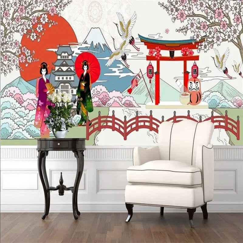 Papier Peint Japonais Ambiance Japonaise