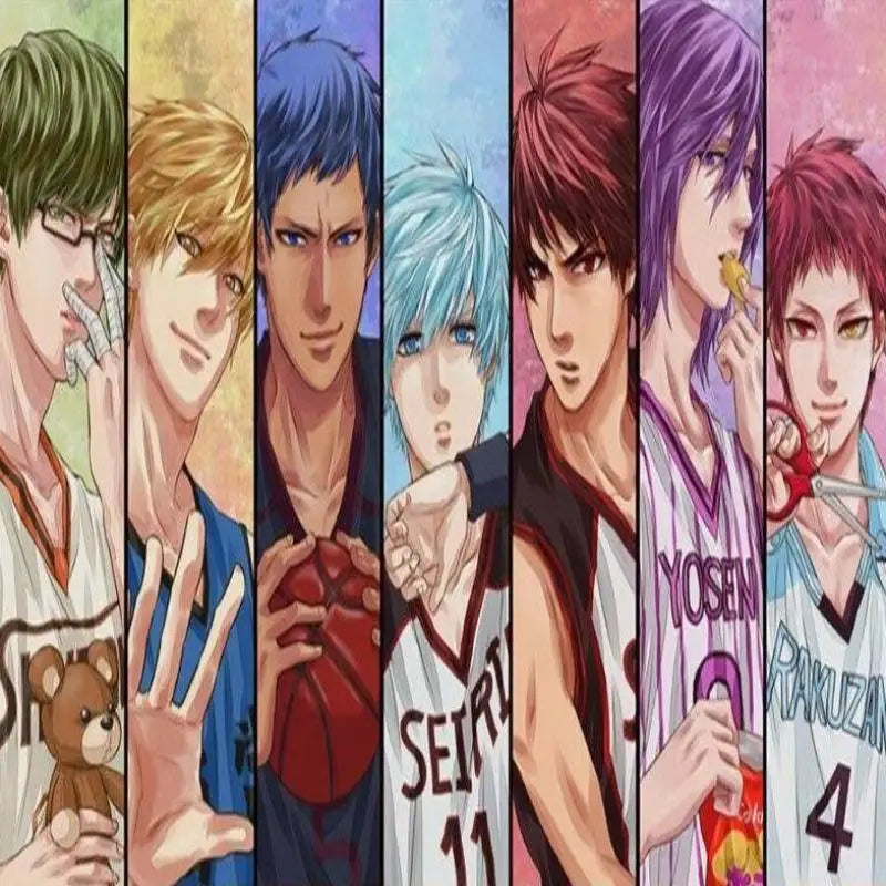 Hintergrundbild der japanischen Manga-Basketballmannschaft - Second Image