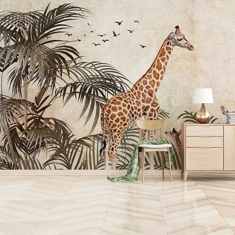 Dschungel-Giraffe-Hintergrundbild - Second Image