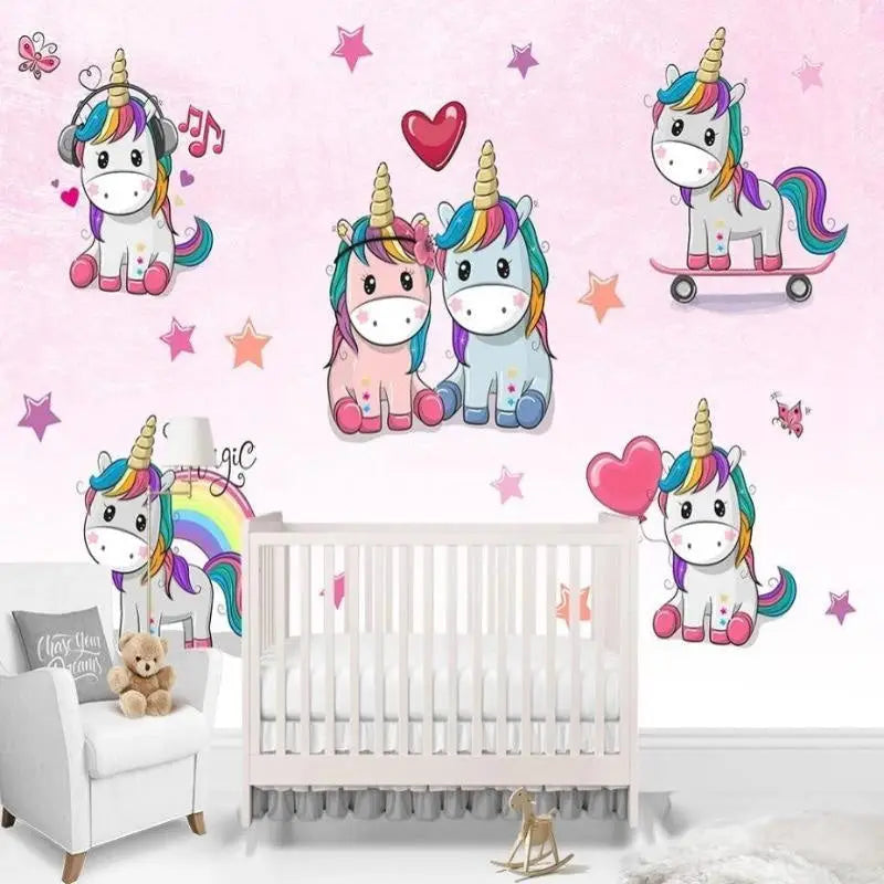 Papier Peint Licorne Pour Bébé