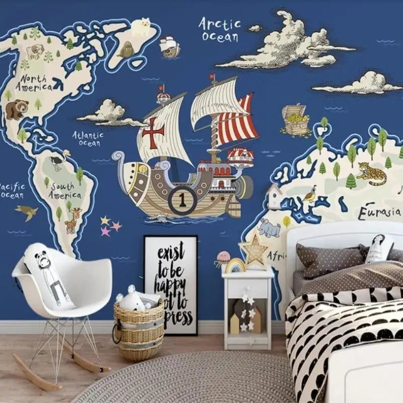 World Map Wallpaper - Second Image