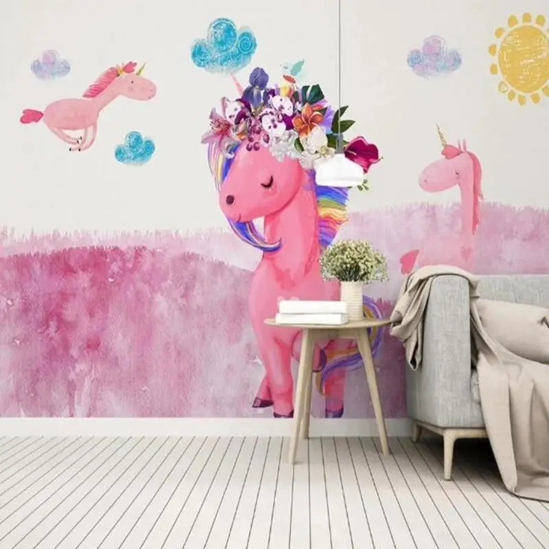 Papier Peint Motif Licorne