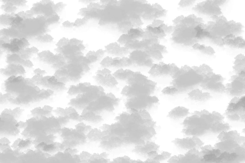 Papier Peint Nuage Gris