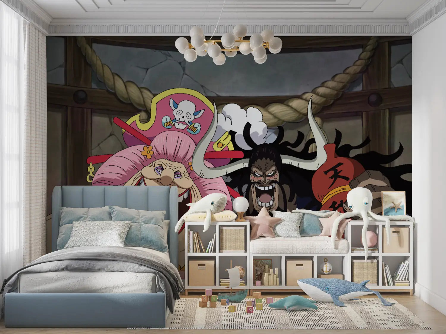 Papier Peint One Piece Big Mom - chambre de garçon