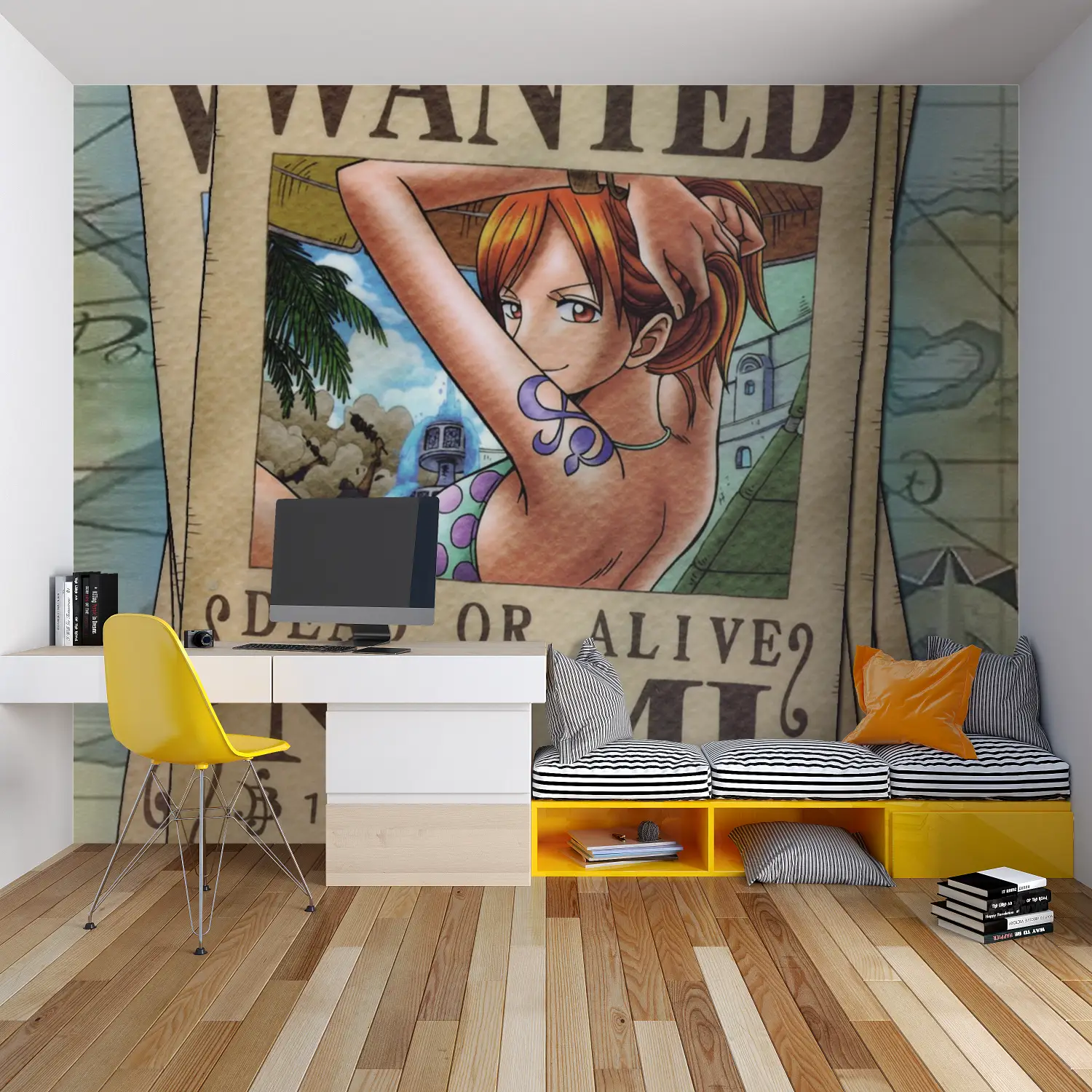 Papier Peint One Piece Nami - tapisserie spiderman